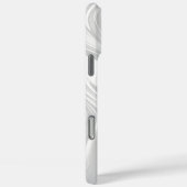 Witte marmer Case-Mate iPhone case (Achterkant / Rechts)