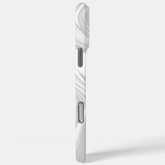 Witte marmer Case-Mate iPhone case (Achterkant / Rechts)