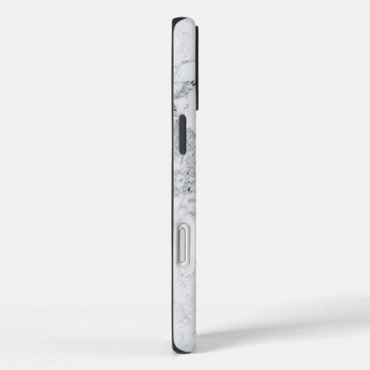 Witte marmer Case-Mate iPhone case (Achterkant / Rechts)