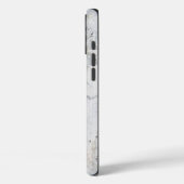 Witte marmer Case-Mate iPhone case (Achterkant / Links)