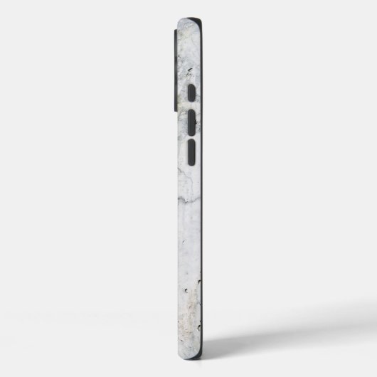 Witte marmer Case-Mate iPhone case (Achterkant / Links)