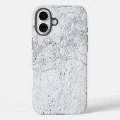 Witte marmer Case-Mate iPhone case (Achterkant)