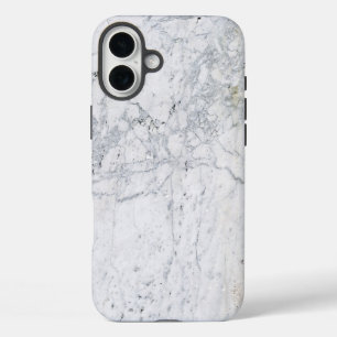 Witte marmer iPhone 16 plus hoesje