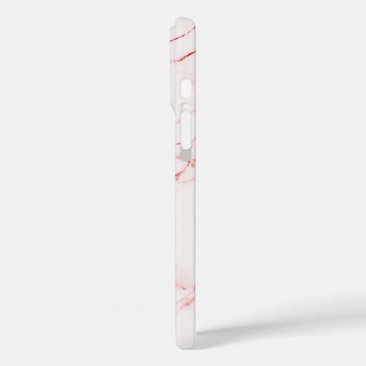 Witte marmer Case-Mate iPhone case (Achterkant / Links)