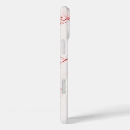 Witte marmer Case-Mate iPhone case (Achterkant / Rechts)