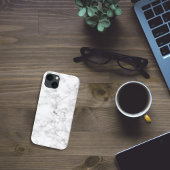 Witte marmer Case-Mate iPhone case