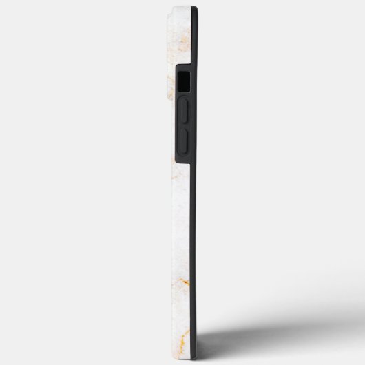 Witte marmer Case-Mate iPhone case (Achterkant / Links)