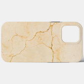 Witte marmer Case-Mate iPhone case (Achterkant (horizontaal))