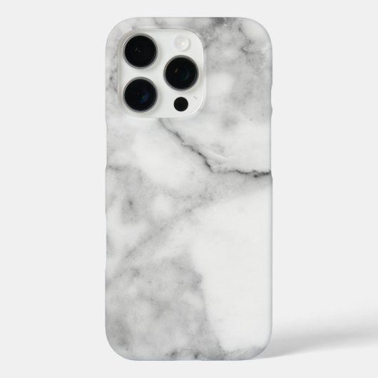 Witte marmer Case-Mate iPhone case (Achterkant)
