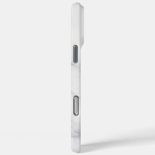 Witte marmer Case-Mate iPhone case (Achterkant / Rechts)