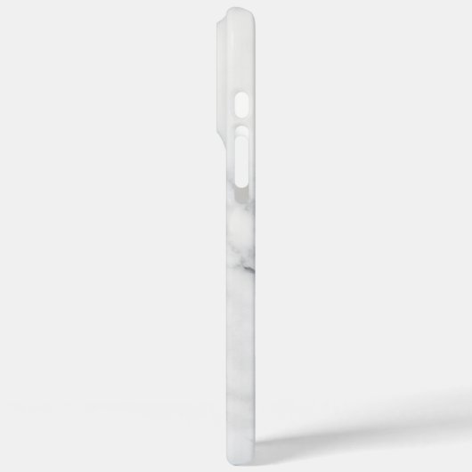 Witte marmer Case-Mate iPhone case (Achterkant / Links)