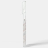 Witte marmer Case-Mate iPhone case (Achterkant / Links)