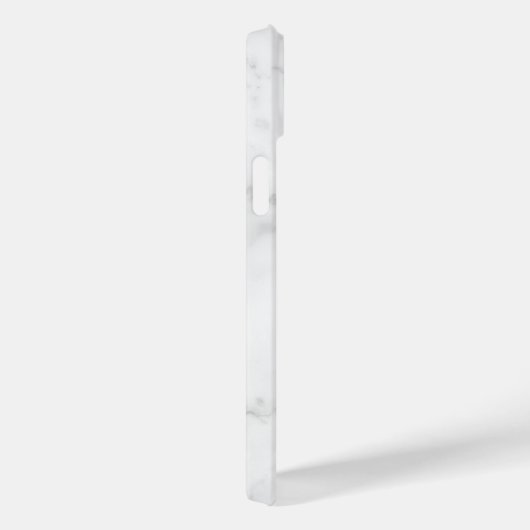 Witte marmer Case-Mate iPhone case (Achterkant / Rechts)