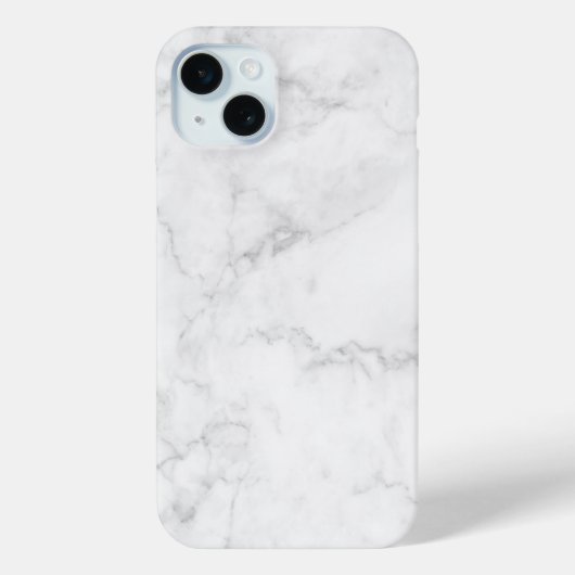 Witte marmer Case-Mate iPhone case (Achterkant)