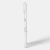 Witte marmer Case-Mate iPhone case (Achterkant / Links)