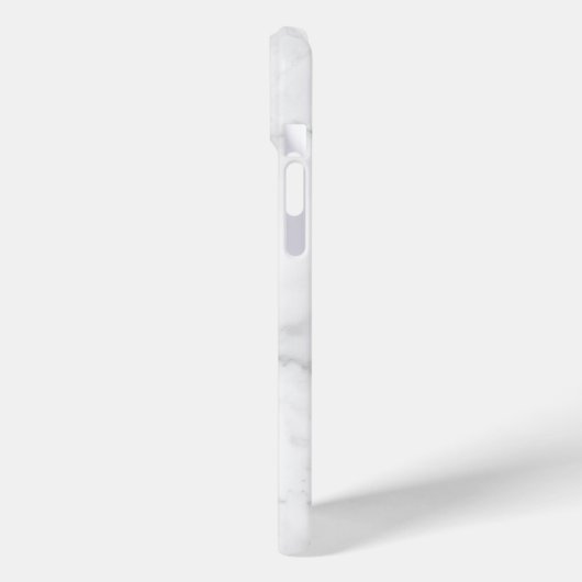 Witte marmer Case-Mate iPhone case (Achterkant / Links)