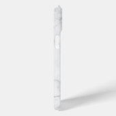 Witte marmer Case-Mate iPhone case (Achterkant / Rechts)