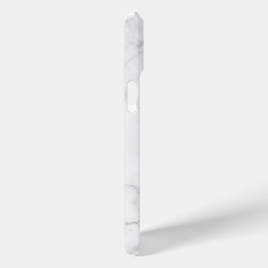 Witte marmer Case-Mate iPhone case (Achterkant / Rechts)