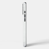 Witte marmer Case-Mate iPhone case (Achterkant / Links)