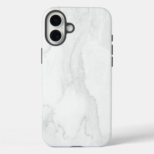 Witte marmer Case-Mate iPhone case (Achterkant)