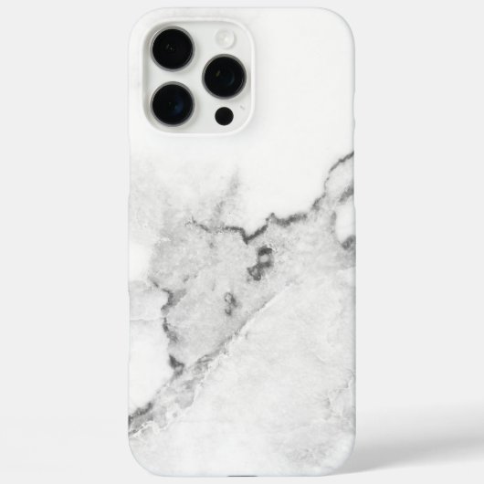 Witte marmer Case-Mate iPhone case (Achterkant)