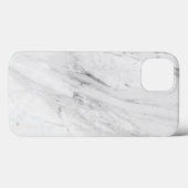 Witte marmer Case-Mate iPhone case (Achterkant (horizontaal))