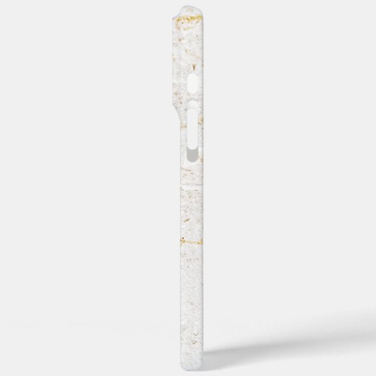 Witte marmer Case-Mate iPhone case (Achterkant / Links)