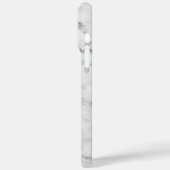 Witte marmer Case-Mate iPhone case (Achterkant / Links)
