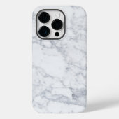 Witte marmer Case-Mate iPhone case (Achterkant)
