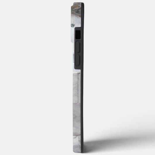 Witte marmer Case-Mate iPhone case (Achterkant / Links)