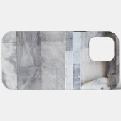 Witte marmer Case-Mate iPhone case (Achterkant (horizontaal))