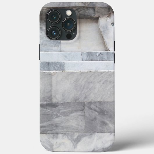 Witte marmer Case-Mate iPhone case (Achterkant)