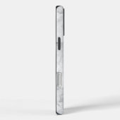Witte marmer Case-Mate iPhone case (Achterkant / Rechts)