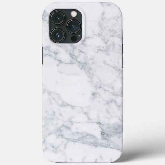 Witte marmer Case-Mate iPhone case (Achterkant)