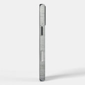 Witte marmer Case-Mate iPhone case (Achterkant / Rechts)