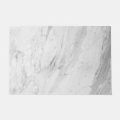 Witte marmer deurmat (Voorkant)