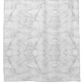 Witte marmer douchegordijn (Voorkant)