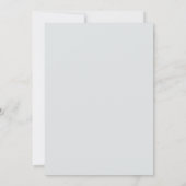Witte Marmer Goud Roze Bloemrijke Rococo Bruiloft Kaart (Achterkant)