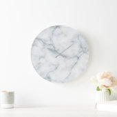 witte marmer grote klok (Huis)