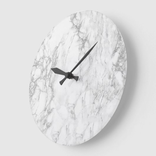 Witte marmer grote wandkast grote klok (Hoek)