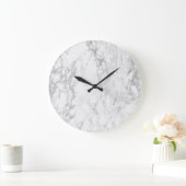 Witte marmer grote wandkast grote klok (Huis)