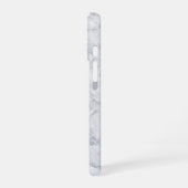 Witte marmer iPhone 16 hoesje (Linkerkant)