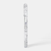 Witte marmer iPhone 16 hoesje (Linkerkant)
