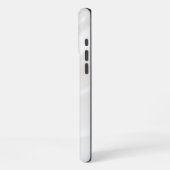 Witte marmer iPhone hoesje (Linkerkant)