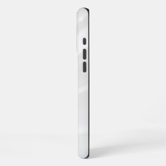 Witte marmer iPhone hoesje (Linkerkant)