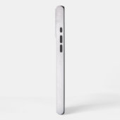 Witte marmer iPhone hoesje (Linkerkant)