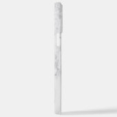 Witte marmer iPhone hoesje (Rechterkant)