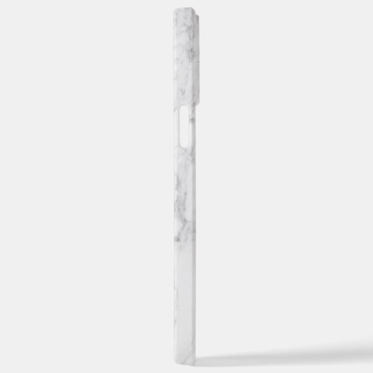 Witte marmer iPhone hoesje (Rechterkant)