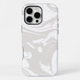 Witte marmer iPhone 16 pro max hoesje