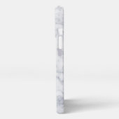 Witte marmer iPhone hoesje (Linkerkant)